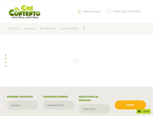 Tablet Screenshot of elcancontento.com